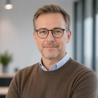 Tobias Müller, ein KI-Interviewer